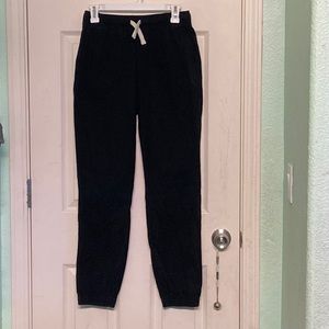 Black Pull On Jogger Pants for Kids size 16 brand: The Children Place
